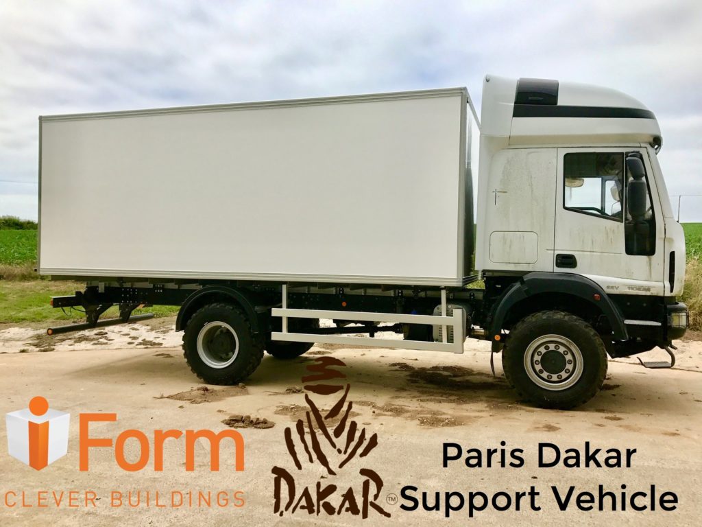 Rider Support vehicle for the Paris Dakar Race