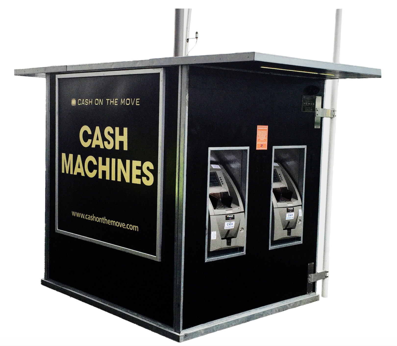 Temporary Pop-Up Cash Machines