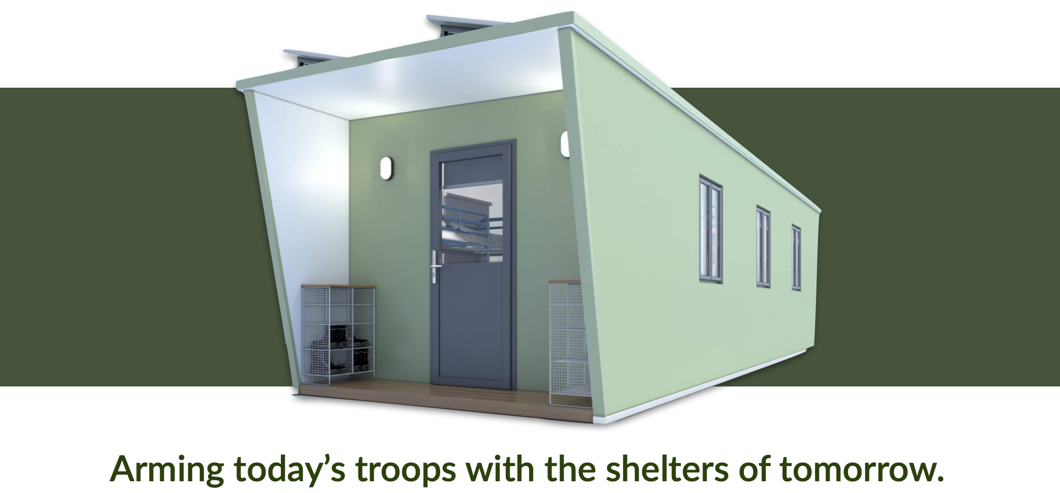 ARMA POD - Accessible Recyclable Modular Accommodation